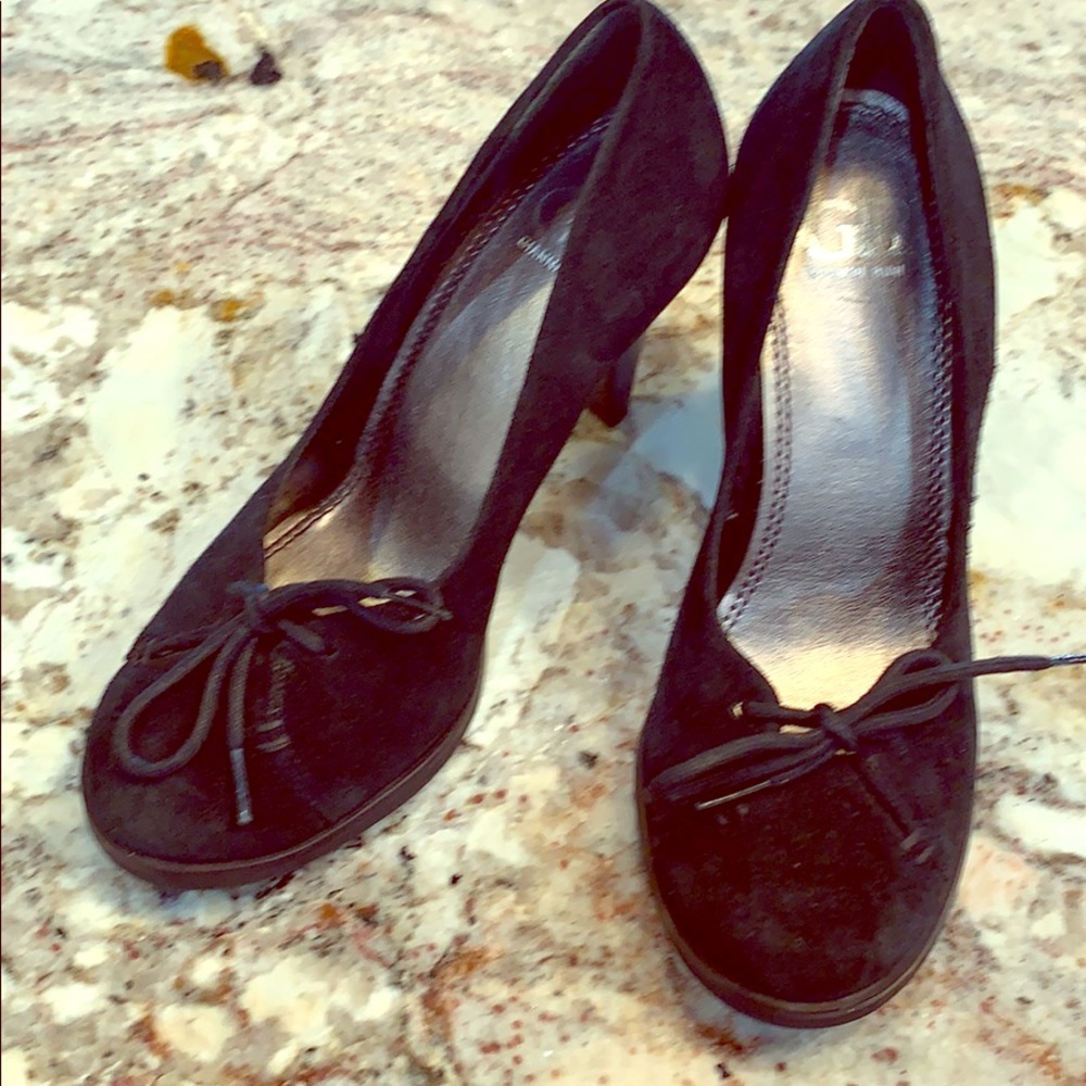GIANNI BINI Suede Heels 7M